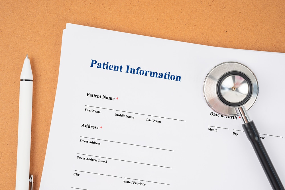 dental patient information form